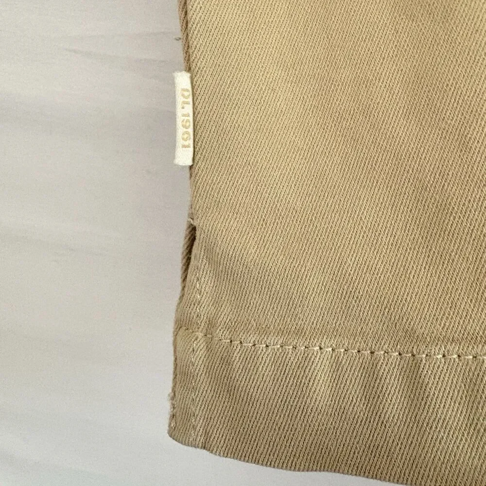 DL1961 Tan Cotton Twill Chore Jacket Utility Field Coat Womens‎ XS New